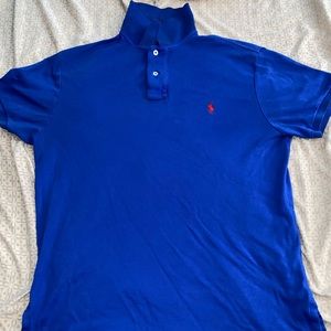 Blue Polo Ralph Lauren Slim Shirt